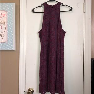 Brand new M Francesca’s navy lace dress